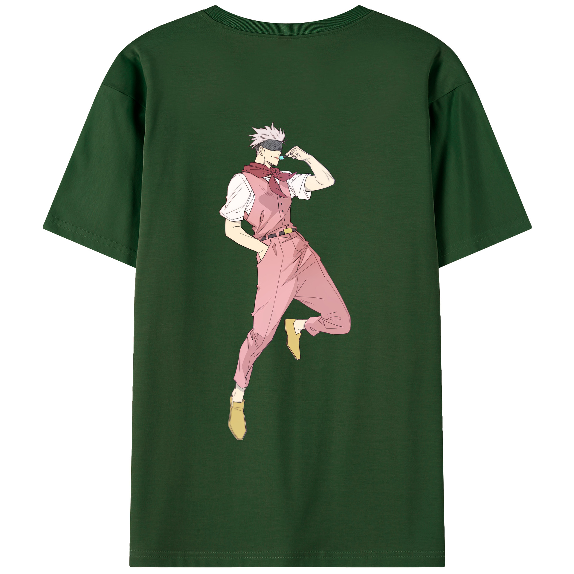 （画像用） 呪術廻戦 Jujutsu Kaisen 綿100％半袖Tシャツ（背面プリント）